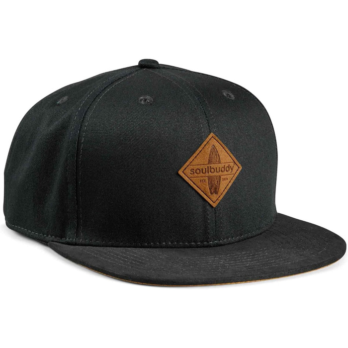 Кепка Soulbuddy Snapback для чоловіків - Бейсболка унісекс для вуличного одягу для чоловіків та жінок - Стильна кепка для повсякденного життя та відпустки - Обов&39язкова бейсболка для чоловіків - Один розмір, Чорна