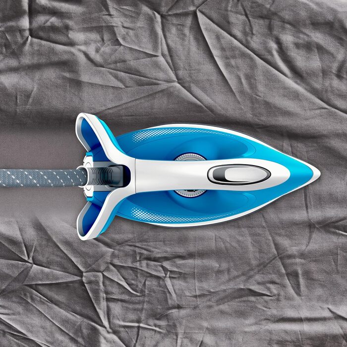 Парова прасувальна станція 2800 Вт підошва з дюріліуму тиск насоса 5,9 бар постійна подача пари 120 г/хв. підвищення подачі пари 3