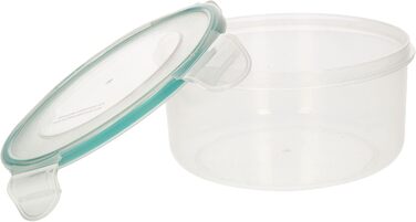 Ланчбокс 2,3 л круглий контейнер для їжі з пластику
