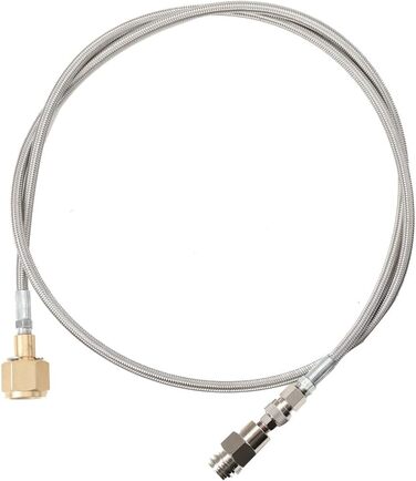 Адаптер Cozyel CO2 Шланг високого тиску для домашніх карбонаторів води Grohe Blue Передача CO2 для підключення до більших балонів CO2, балон з вуглекислим газом Шланг CO2 для виробника соди Шланг для передачі 1,5 м 1