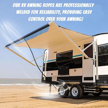 Штормові ремені для тентів для автофургонів, захист від шторму для тентів, штормові ремені для тентів, штормові ремені для тентів, бічний комплект кріплення каравану підходить для більшості автофургонів та караванів