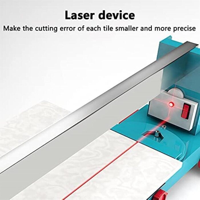 Ручний плиткоріз YANGYMM широкоформатний, регульований лазерний плиткоріз, для точного різання плитки, ширина різання 1200 мм, товщина різання 6-15 мм