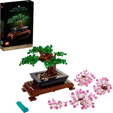 Конструктор LEGO Botanicals Bonsai Tree Set 10281, 878 деталей, декоративне бонсай