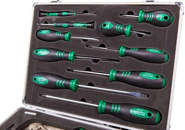 Набір інструментів Brder Mannesmann в алюмінієвому кейсі, 24 предмета M29024