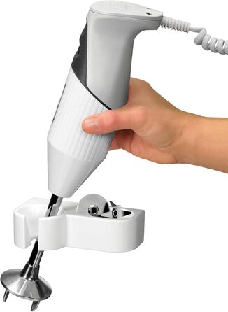 Занурювальний блендер ESGE Zauberstab M 160 G Gourmet 90610, 160 Вт, 2 швидкості до 15 000 об/хв, ергономічна ручка, надійний двигун, з аксесуарами, Made in Switzerland