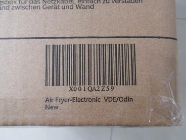 Аерофритюрниця Aigostar 4.2 л, гаряча фритюрниця XXL, фритюрниці без олії, 8 меню та рецептів, світлодіодний сенсорний екран, 1400 Вт, без бісфенолу А