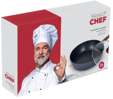 Сковорідка Bravo Chef глибока 26 см (6815604)