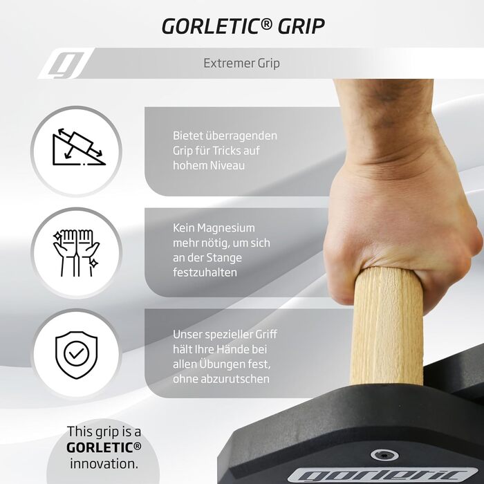 Паралети LowFit PRO Gorletic Calisthenics - Гімнастичні паралети, легке транспортування, протестовані спортсменами, преміальний магнітний дизайн, чорний