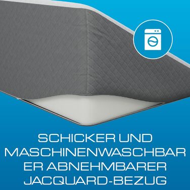 Подушка-клин з верхом з піни з ефектом пам&39яті Стильний жакардовий чохол Клиноподібна подушка для сну та подушка від кислотного рефлюксу, печії та ГЕРХ - Подушка від хропіння Стандартна ширина 7,5&39 Висота