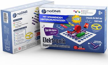 Набір електроніки noDNA для дітей, Набір для електронних експериментів для дітей віком від 8 років - 300 експериментів для дітей віком від 8 років, Подарунковий набір електроніки для 8-річних хлопчиків, **Діти**