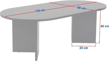 Елегантний журнальний столик, кольору травертину, 119 x 39,8 x 60 см ДСП з 100 меламіновим покриттям, товщина 18 мм Стильний мармуровий дизайн для сучасних житлових приміщень