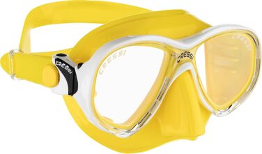 Маска або Marea Jr Mask Snorkel - Топ для дайвінгу та сноркелінгу, один розмір, дитяча унісекс маска трубка, жовтий