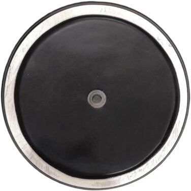 Круглий керамічний горщик для рослин Storeo Basics з ребристим покриттям, 20,3 см, чорний, одинарний (20,3 см) чорний