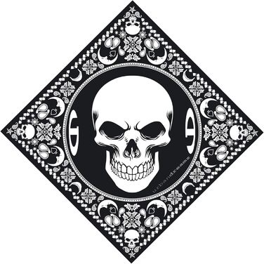 Бейсболка Flexfit бейсболка в комплекті з банданою UD Skull Bandana в різних кольорах XXS-XS Коричневий