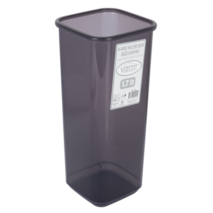 Контейнер для сипучих Violet House 0299 Transparent Black 1.7 л  (6859642)