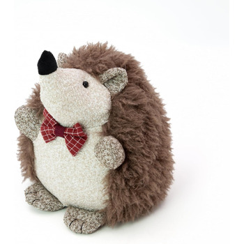 Дверний обмежувач Benross, обтяжений, декоративна тварина / осіння прикраса для дому, м'який, пухнастий і милий дизайн (їжачок)