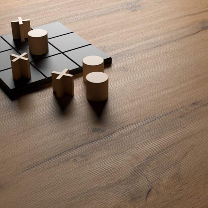 Розкладний стіл First, 120(200) x 80 см, рустикальний дуб, Зроблено в Італії Рустикальний дуб 120 x 80 x 76 см