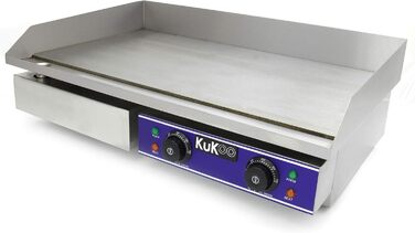 Електричний кейтеринг Гриль Тарілка Гастрономічна сковорода Електричний гриль з нержавіючої сталі Плита гастрогриль Чавун Планча Електричний гриль Стіл Стіл Гриль Гладка пластина гриля Контроль температури Ємність для крапель