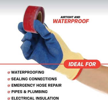 Рятувальна стрічка RP2562 Schwarz 20 Mil 12ft силіконова рятувальна стрічка