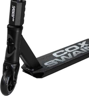 Самокат Cox Swain Stunt Scooter X-385, компресія SCS, вилка з ЧПУ, 100 мм PU / алюмінієві колеса, ABEC 9, діти дорослі, початківці