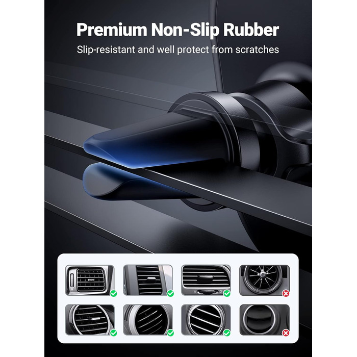 Тримач для мобільного телефону автомобільна вентиляція універсальний 360 градусів автомобільний тримач для мобільного телефону для