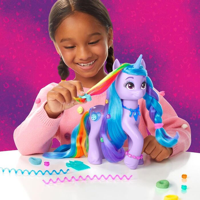 My Little Pony Tell Your Story Rainbow Styles Izzy Moonbow Unicorn Toys, My Little Pony Tell Your Story Rainbow Styles Izzy Moonbow Unicorn Toys