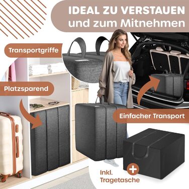 Розкладний матрац KESSER 75 x 195 x 15 см Гостьовий матрац, що складається в 3 сторони, у вигляді пуфа для ніг Розкладний матрац з пінопласту 25 кг/м Надзвичайно товстий 15 см Дихаючий Знімний чохол, що прається, включаючи сумку для перенесення в кемпінгу