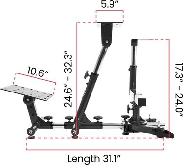 Симулятор швидкісних перегонів Arozzi, метал, чорний, 78 x 39 x 40 см