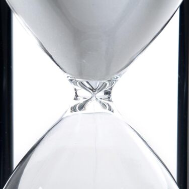 Пісочний годинник, дерево, дерево (15 хвилин, чорний)