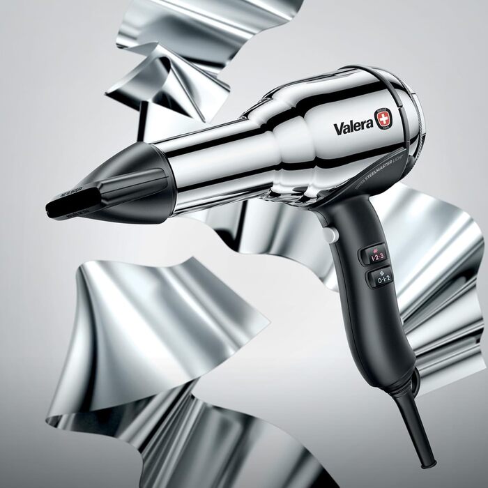 Професійний фен Valera Swiss Steel Master Light, 2000 Вт, корпус із хромованої сталі