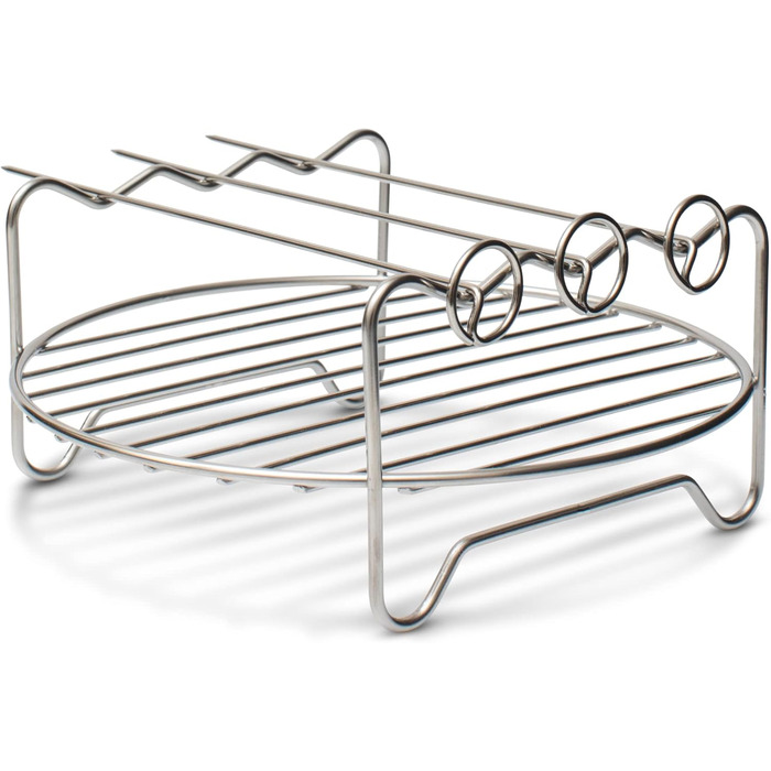 Комплект розширення для фритюрниці AEG AAFEK1 AF6 (багатоцільова форма, решітка для гриля, овочевий спіралізатор, набір аксесуарів, універсальний, різноманітний посуд, легко чиститься, нержавіюча сталь)