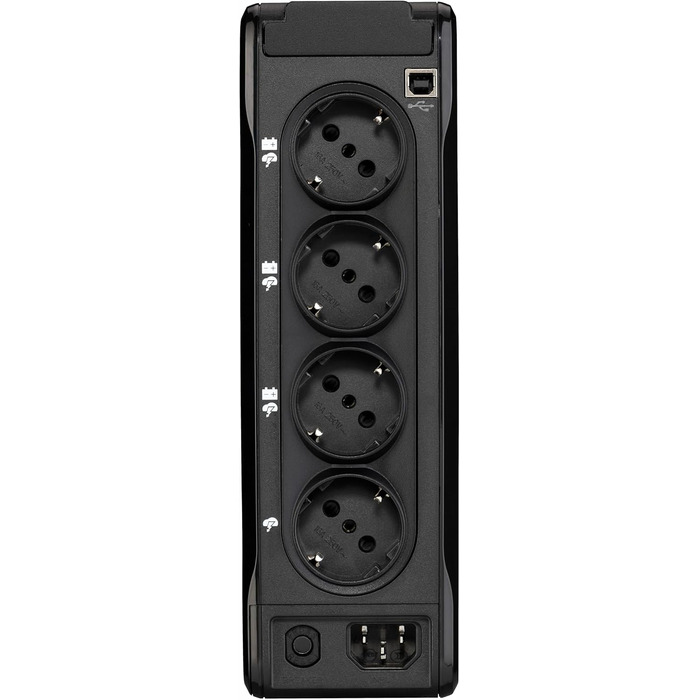 ДБЖ Eaton Ellipse 3P 700UD автономний 700 ВА/420 Вт роз&39єм DIN USB типу A та C (3 батареї захист від перенапруги, лише 1 батарея із захистом від перенапруги, програмне забезпечення для вимкнення) (3P700UD)