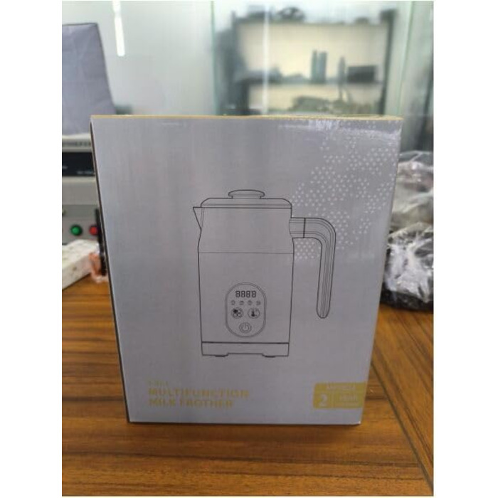 Піноутворювач для молока 5 в 1, електричний піноутворювач для молока з інтелектуальним регулюванням температури, піноутворювач для