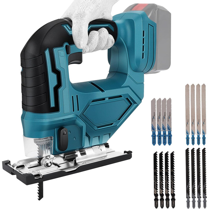 Професійний акумуляторний лобзик Makita 18V System для літієвого акумулятора Makita 18V, електричний лобзик Швидка заміна полотен