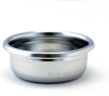 Вставка IMS Competition Series для портафільтра 58 мм, подвійний еспресо, 16-20 грам. B70 2TC H26.5 M Срібло