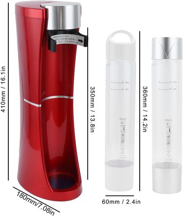 Бульбашкова машина 1000 л, виробник газованої води, машина для газованої води, інтелектуальний комерційний портативний виробник бульбашкової води з автоматичним скиданням тиску, для кафе та дому