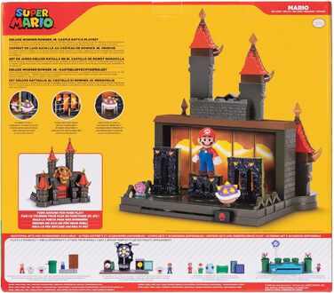 Ігровий набір Замок Баузера-молодшого Super Mario Bros. Wonder Deluxe