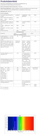 Люмінесцентна лампа SYLVANIA T9, цоколь G10q, 32 Вт / 2400 люмен, еквівалент прибл.