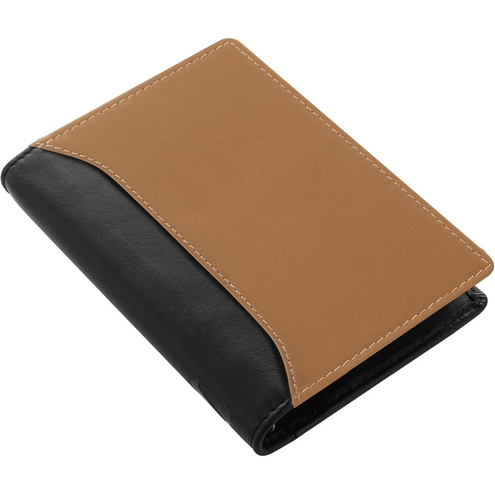 Органайзер Filofax 26032 Nappa Slimline Pocket, темно-коричневий/чорний