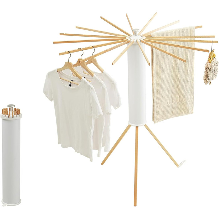 Дерев'яний кінь для одягу, складний, портативний кінь для одягу, компактний кінь для одягу, висувний кінь для одягу - кінь для одя