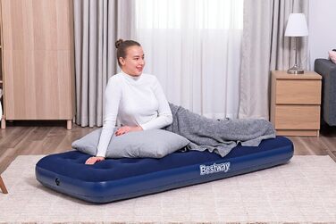 Надувний чохол Bestway Blue Horizon Single XL/Lo 185 x 76 x 22 см