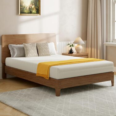 Матрац 90x200 середньої жорсткості 16 см - Ергономічний 7-зонний високоякісний матрац з холодної піни з чохлом, що прається, дихаючий матрац з піни, що згортається, сертифікований стандарт Oeko-Tex 100 16 см 90 x 200 см