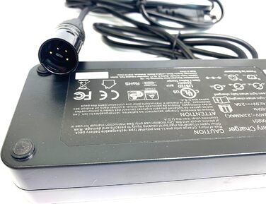 Зарядний пристрій Enerpower Li-Ion 36V для Babboe XLR-4Q 2A Big-E, Dog-E, Pro Trike-E та QWIC Trend, Compact