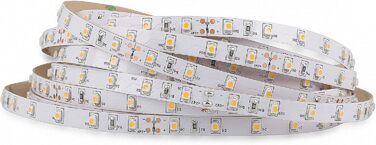 Світлодіодна стрічка Mextronic 24V/24W IP20 5 метрів, 3000K (тепле біле світло), димована, 3528
