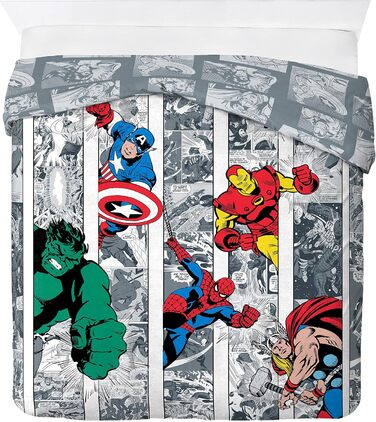 Джей Франко коміксів Marvel Comics Розмір двоспального ліжка з підодіяльником 200x200см 2 наволочки 50x70см 100 бавовна різнокольо