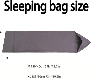Компресійний спальний мішок Ozysleep, Ozybag покращує ваш сон, попрощайтеся з безсонними ночами, охолоджувальний, сенсорний, ковдра, яку можна прати в пральній машині, з дизайном кокона (XL (185 x 50))