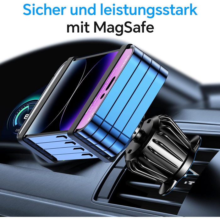 Автомобільний тримач мобільного телефону для MagSafe автомобільний тримач 20 Сильний магніт Магнітний тримач мобільного телефону а