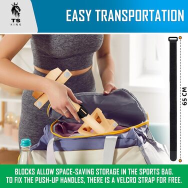 Великі ручки для віджимань 2 нековзні та захисні для суглобів дерев&39яні ручки ідеальне обладнання для паралельних занять та калістеніки для тренувань з власною вагою в приміщенні та на вулиці ідеально підходить для віджимань та стійки на руках