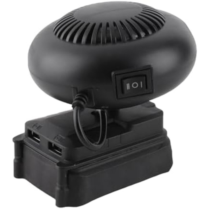 Обігрівач на батарейках з двома USB-портами, двома режимами температури та гнучким регулюванням кута для BAT609, BAT609G та BAT610G.