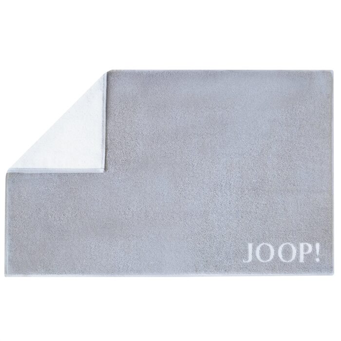 Килимок для ванної Joop Classic Doubleface 1600 Сріблясто-білий - 76 50 x 80 см (Прямокутний) Сріблясто-білий - 76